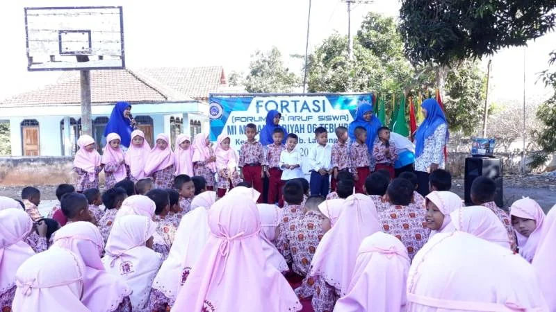Pembukaan Fortasi Siswa Kelas 1 Langsung Tampilkan Kreasi