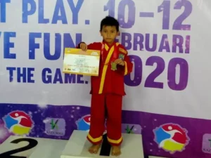 MI Muhammadiyah 28 Rebut Medali Emas di Silat Spartan