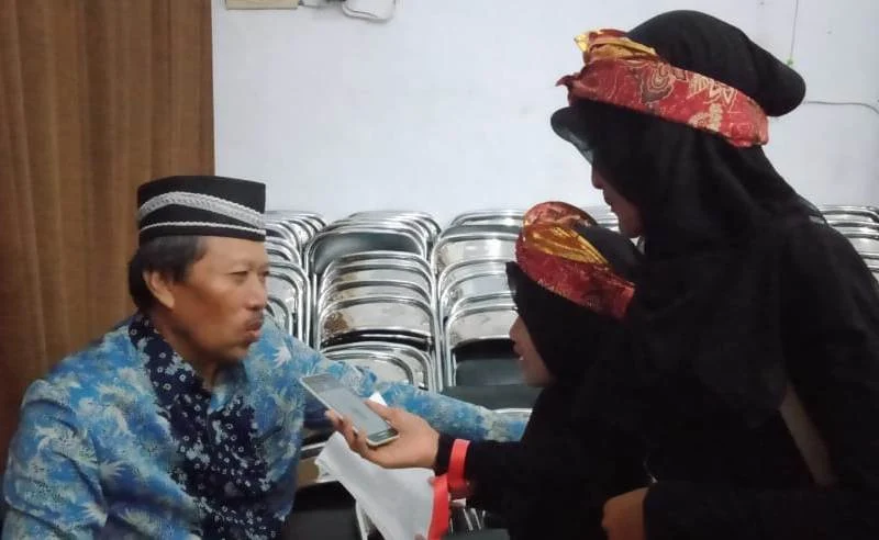 Wartawan Pelajar Wawancarai Seniman Jombang, Begini Hasil Liputannya