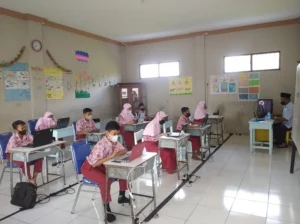 Siswa Mimsix Sekapuk Ikuti Try Out Internal