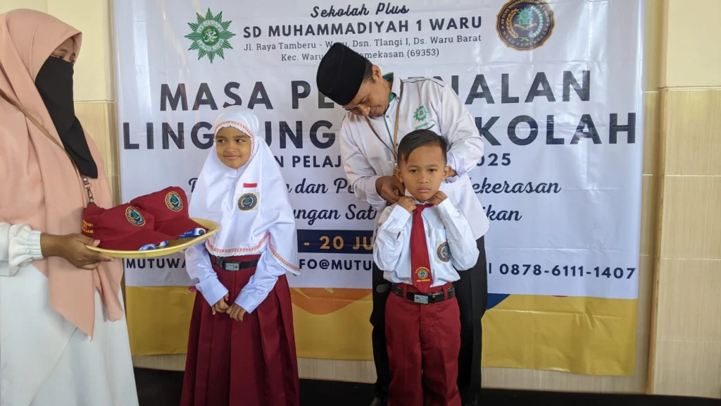 Keseruan Rangkaian Acara MPLS SD Muhammadiyah 1 Waru