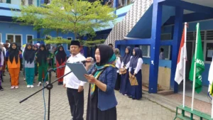 Serah Terima Siswa Baru di MTs Muda