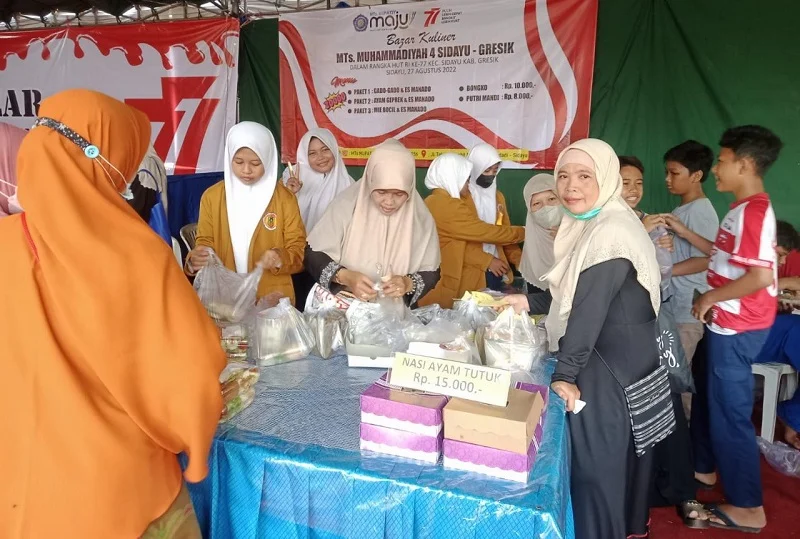 Ada Bonggolan dan Bongko di Bazar MTs Mupatsy