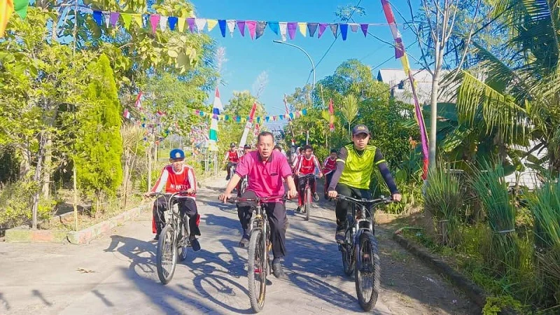 Ada Naga Avatar di Peringatan HUT RI MTs Mupatsy