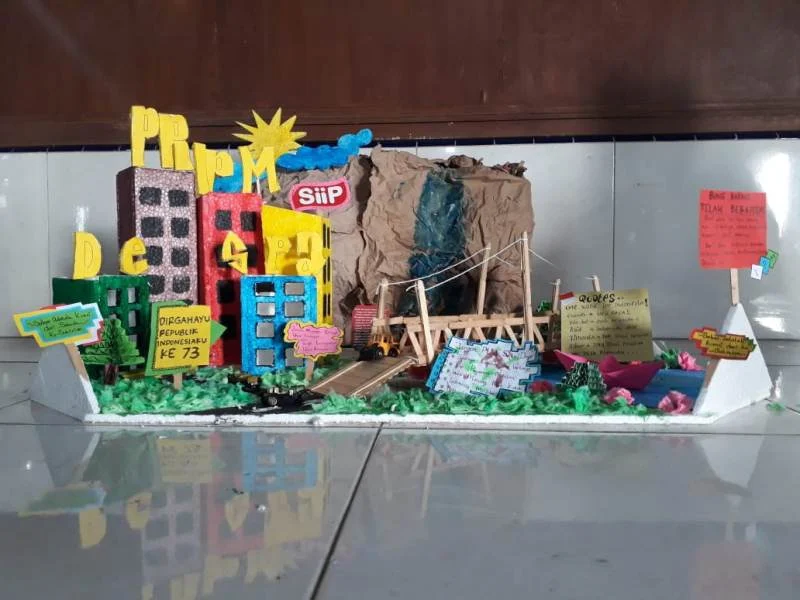 Tiga Ranting IPM di Satu Desa Juarai Lomba Mading 3D