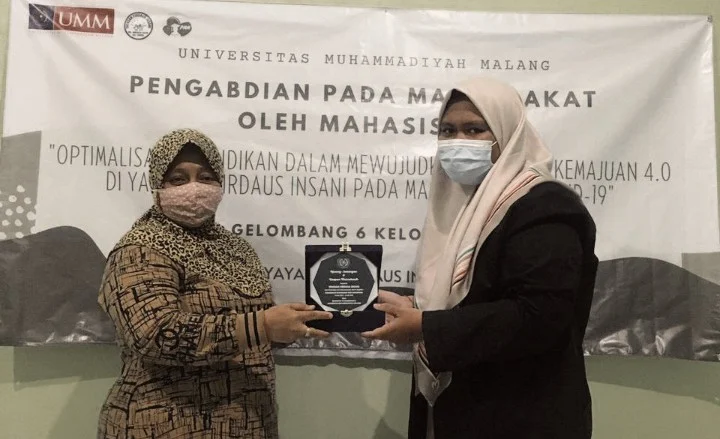 Mahasiswa UMM Edukasi IT Yayasan Ini