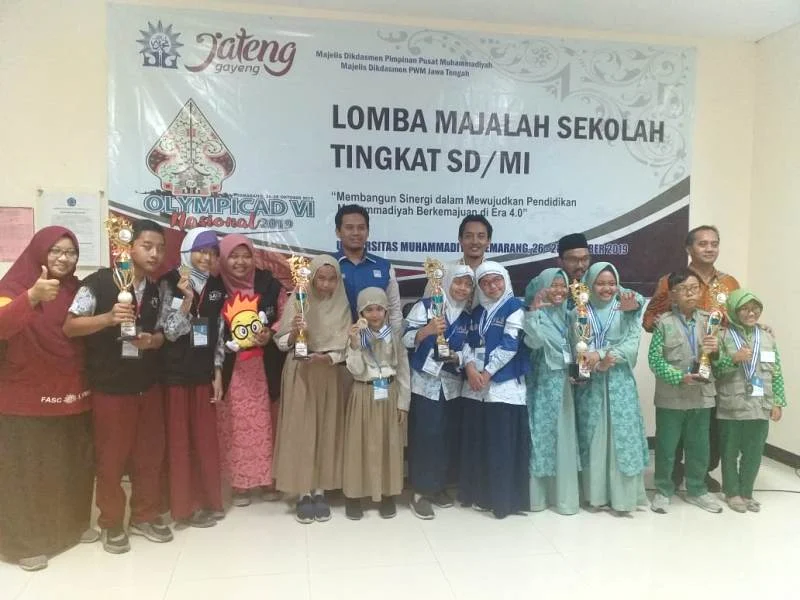 Majalah Arbaa SD Mudipat Juga Rebut Medali Emas di Olympicad