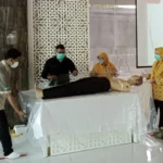 Majelis Kifama PCM GKB Latih Cara Merawat Jenazah Covid-19