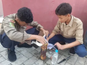 Siswa Mamsa Belajar Bikin Ecoenzym