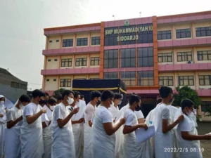 Manasik Haji SMP Miosi Bikin Rindu Kakbah