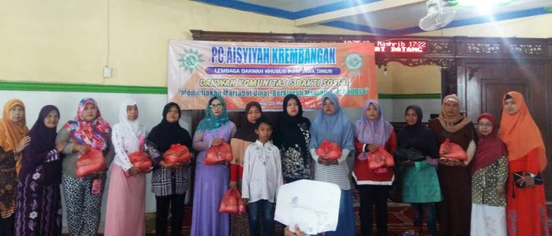 Baksos Aisyiyah Krembangan untuk Para Mantan dan Kaum Dhuafa
