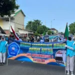 Perguruan Muhammadiyah Kutorejo Juara Gerak Jalan HUT RI