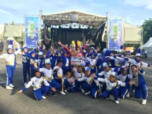 Lagu Mars Muhammadiyah Mengantarkan Marching Band Sekolah Ini Juara di Jatim Fair