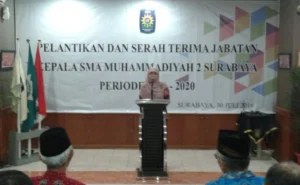 Puisi Berairmata “Apa yang Kau Cari Adinda?” di Pelantikan Kepala SMAMDA