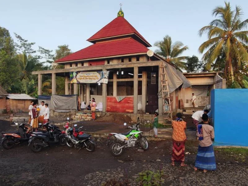 Masjid PRM Kaliuling Sudah Tegak Lagi untuk Shalat Idul Fitri