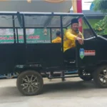 Ceramah di Atas Mobil Listrik di PCM Loa Kulu