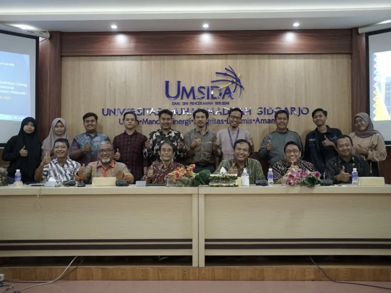 FGD Budi Daya Udang di Umsida, Empat Ini Targetnya
