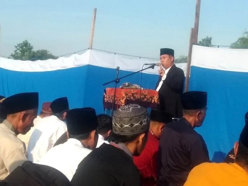 Shalat Idul Fitri di PRM Kebomlati Kupas Makna Takwa