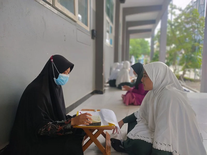 Degdegan, Siswa Madtsamuda Ikuti UATQ