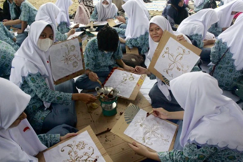 Belajar Batik hingga ke Nganjuk Ternyata Ada Kastanya