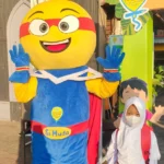 Maskot Si Muda Semarakkan Penyambutan Siswa Baru