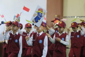Lomba Menyanyi di Milad SD Ikrom