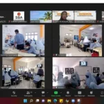 Dua Guru Spemdalas Microteaching saat Akreditasi Sekolah