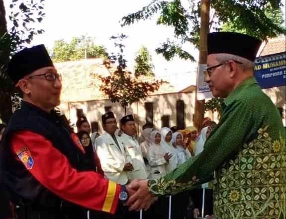 Ribuan Peserta Rayakan Milad dengan Atraksi Drumband dan Jurus Tapak Suci