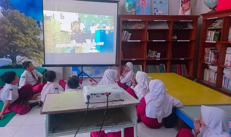 Mimsix Sekapuk Menggelar Program Pelatihan Reporter Cilik