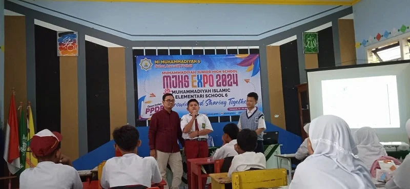Siswa Mimsix dan Spemutu Adu Adzan di MJHS Expo 2024