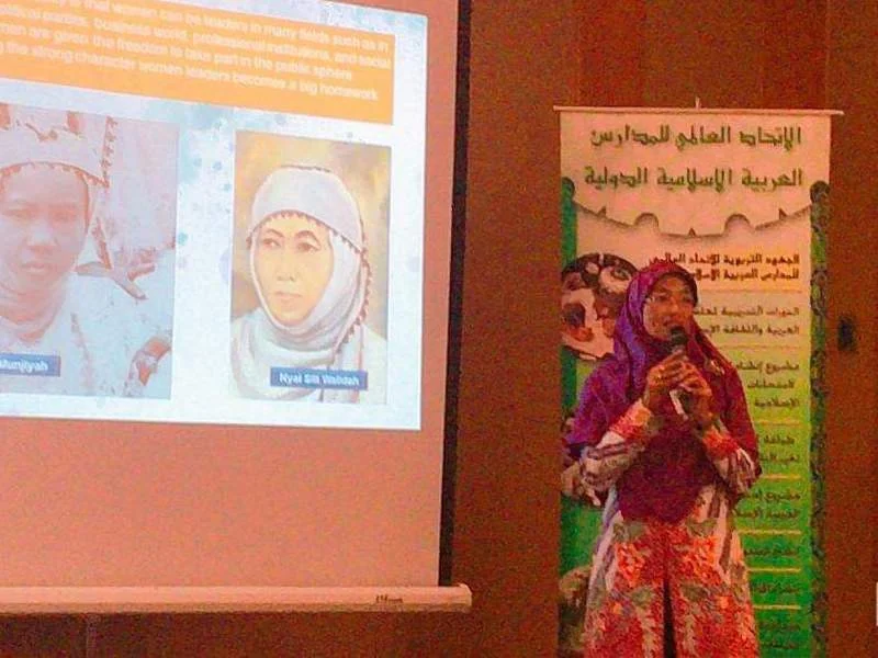 Hadir di Konferensi Dunia, Ini Ceramah Direktur Muallimaat