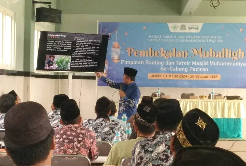 Jelang Ramadhan, PCM Paciran Gelar Pembekalan Mubaligh