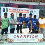 Muda’s Cup Digelar, Inilah Jawara Turnamen Futsal Ini
