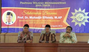 Mendikbud Prof Muhadjir Effendy Sudah Diwakafkan Muhammadiyah untuk Negara
