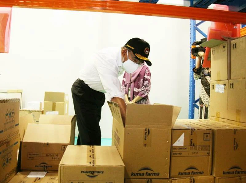 Distribusi Obat Covid Dipantau Menko PMK