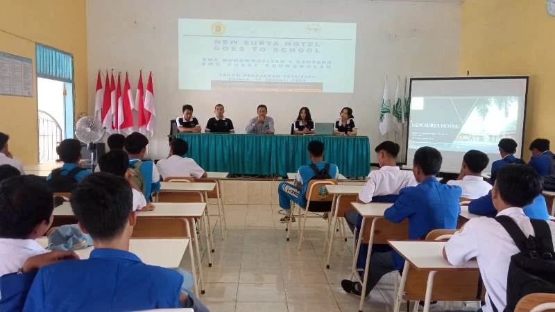 Kunjungi SMK Muhi Tawarkan On Job Training
