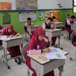 Assessment Cambridge di SD Muhita, Terganggu Tukang Bangunan