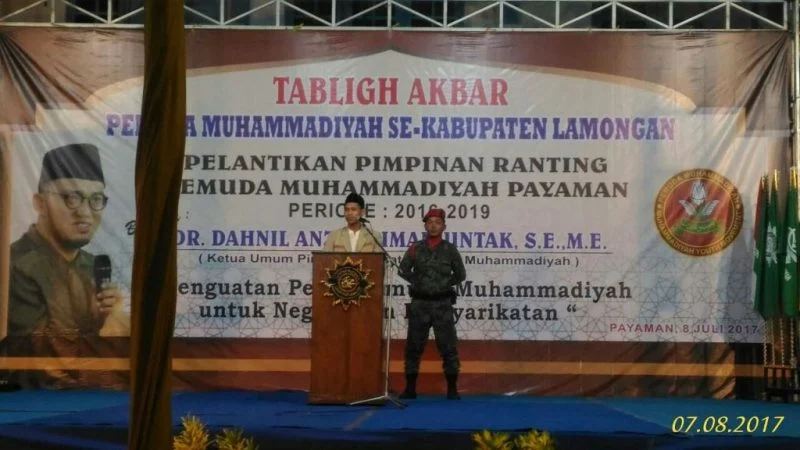 Pelantikan Pimpinan Ranting yang Disaksikan Ketua Umum PP Pemuda Muhammadiyah