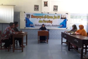 MTs Muga Gelar Munaqasah Tahfidh, Ortu Ikut Waswas