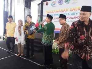 Di Musyda, PDM Banyuwangi Dapat Bantuan 1 Unit Ambulance