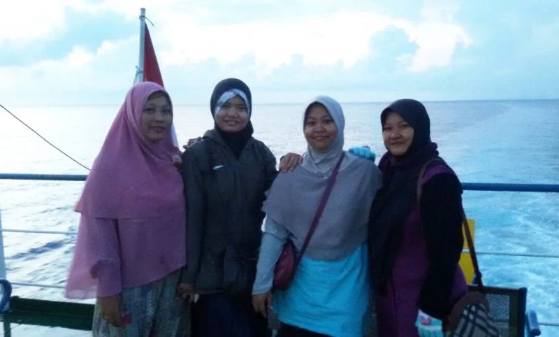 Demi Perkaderan Nasyiah Gresik Rela Arungi Lautan