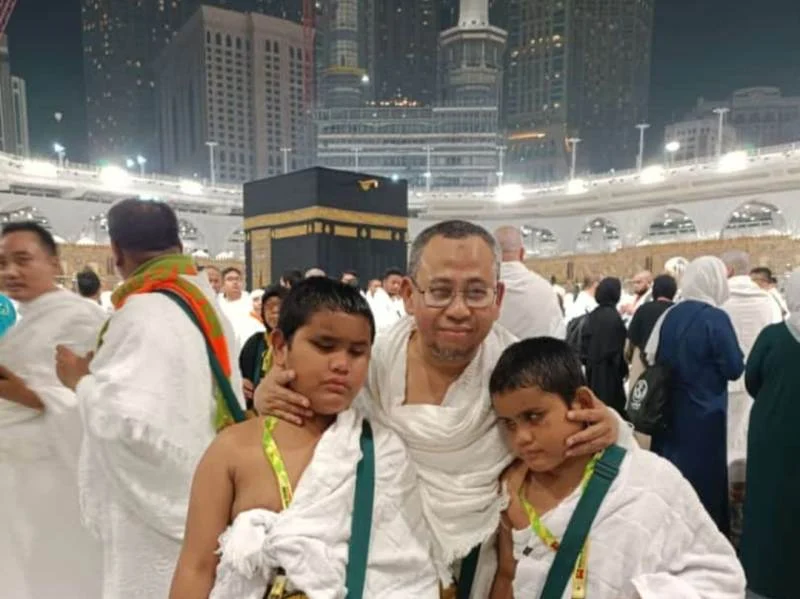 Guyonan Umrah Jadi Nyata, Pengalaman Anak Kembar