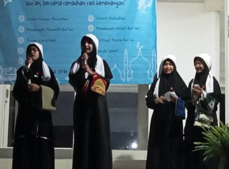 Lomba Nasyid Santriwati SPEAM Bawakan Lagu Hits Ini