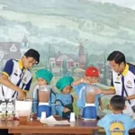 Edukasi Anak Tunas Aisyiyah di Peternakan Sapi