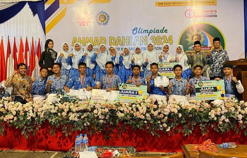 SMPM 12 Sendangagung Juarai Olimpiade Ahmad Dahlan