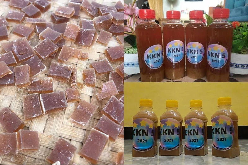 Mahasiswa KKN Online UMG Olah Jahe Jadi Permen