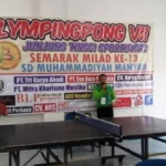 Olympingpong VII Diikuti 6 Kabupaten/Kota, Kepala SD Muhammadiyah Manyar: Mestinya Ini Sudah Level Provinsi