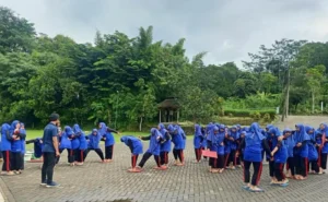 Outbound Gabungan Empat Ekskul di Sela Rakerpim