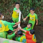 Outbound SD Muga, Asyiknya Bermain Ini
