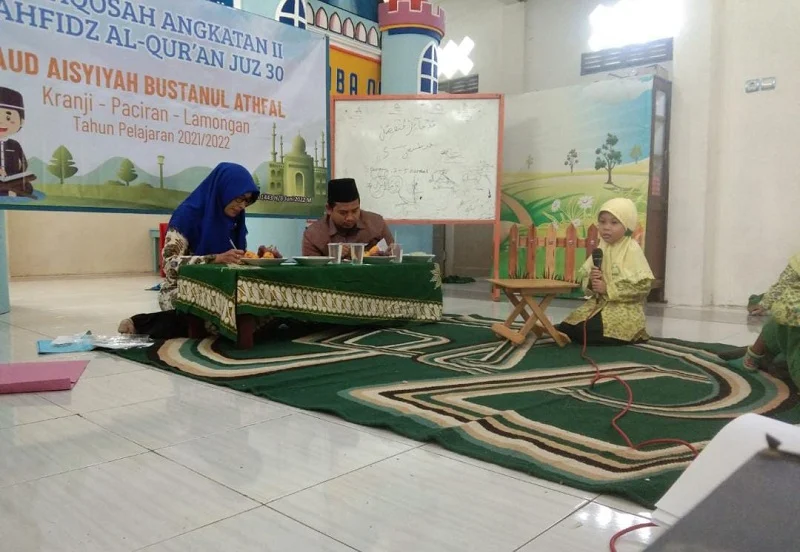 PAUD Aisyiyah Kranji Gelar Munaqasah Tahfidh Al-Quran, Ini Juaranya